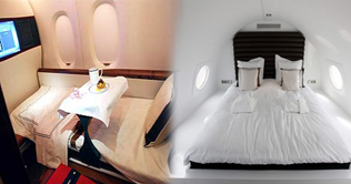 Vintage aeroplane converted to a luxury hotel 